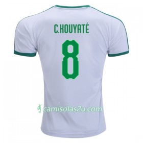 Camisolas de Futebol Senegal C.Kouyate 8 Equipamento Principal Copa do Mundo 2018 Manga Curta